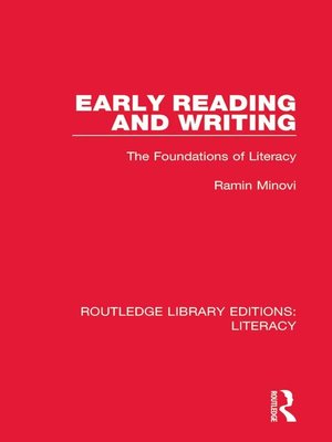 cover image of Early Reading and Writing